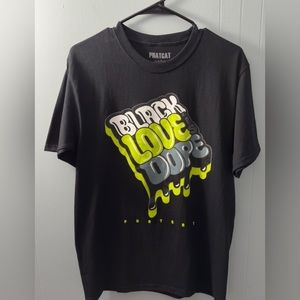 Phatcat “Black Love is Dope” T Shirt, Size Medium. Black. New w/ tag.